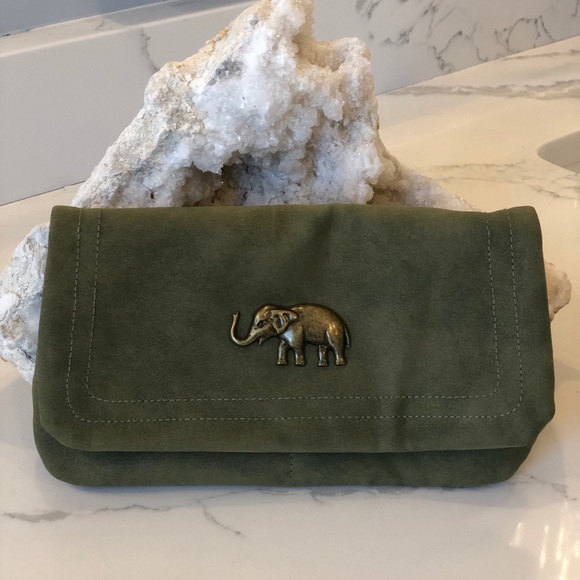 Handbags - Olive green clutch/crossbody Handbags - Olive green clutch/crossbody